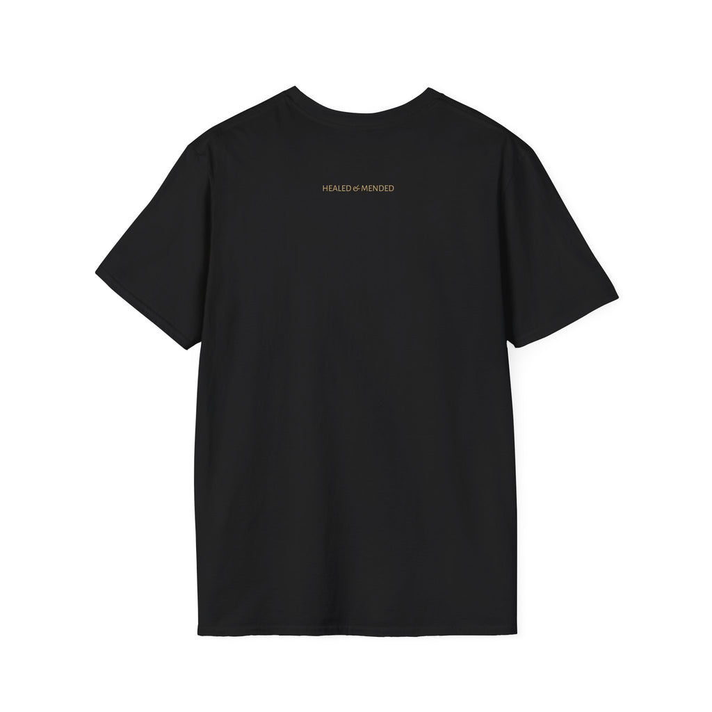 Unisex Gold & Titanium: Premium Scoliosis Spine T-shirt